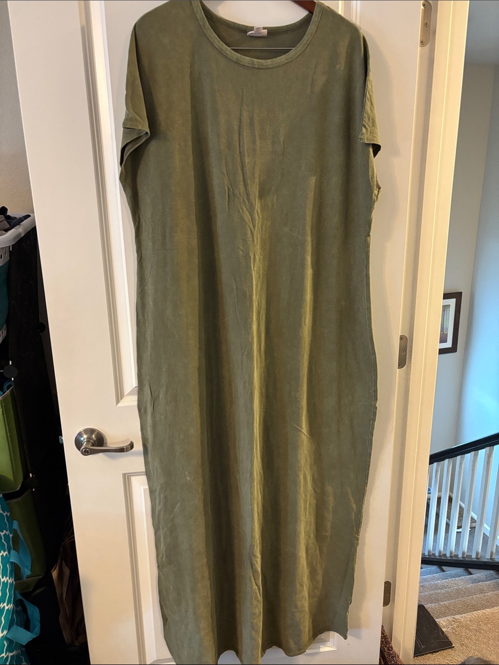 LuLaRoe Olive Green Maria Dress